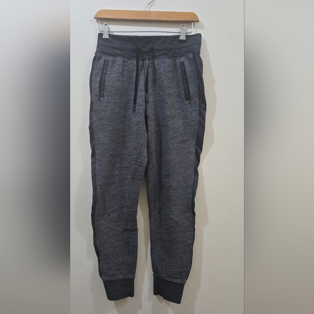 Lululemon Athletica Charcoal Fleece Joggers
